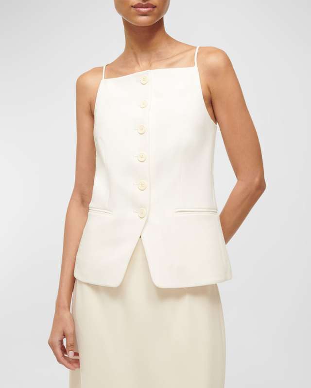 Una Tailored Vest Top